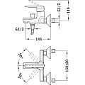 Inca bath/shower mixer and handpiece set 5310212 – Teka 11.16.16.5.0863 – миниатюра 1
